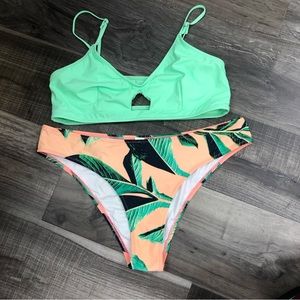 Cupshe tropical bikini